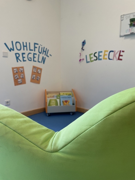 Auch für ruhige Momente bietet unsere Kita jede Menge Raum