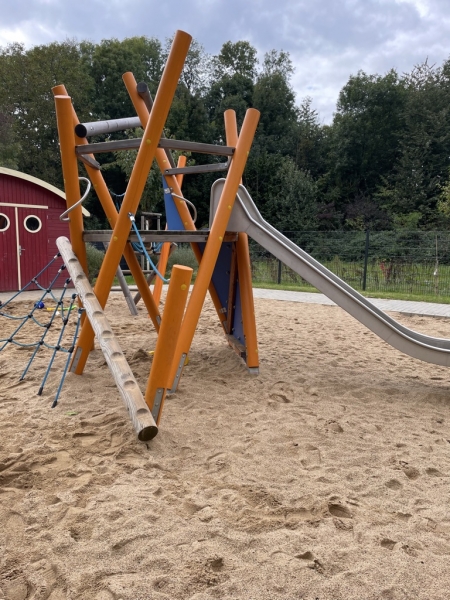 Unser Klettergerüst für die größeren Römer